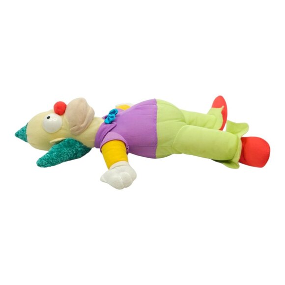 The Simpsons Krusty The Clown Plush 16" Stuffed Toy 2005 NANCO 20th Century Fox - Picture 13 of 14